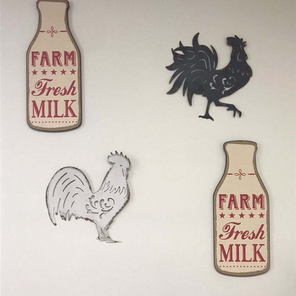 Farm House Kitchen Wall Decor!